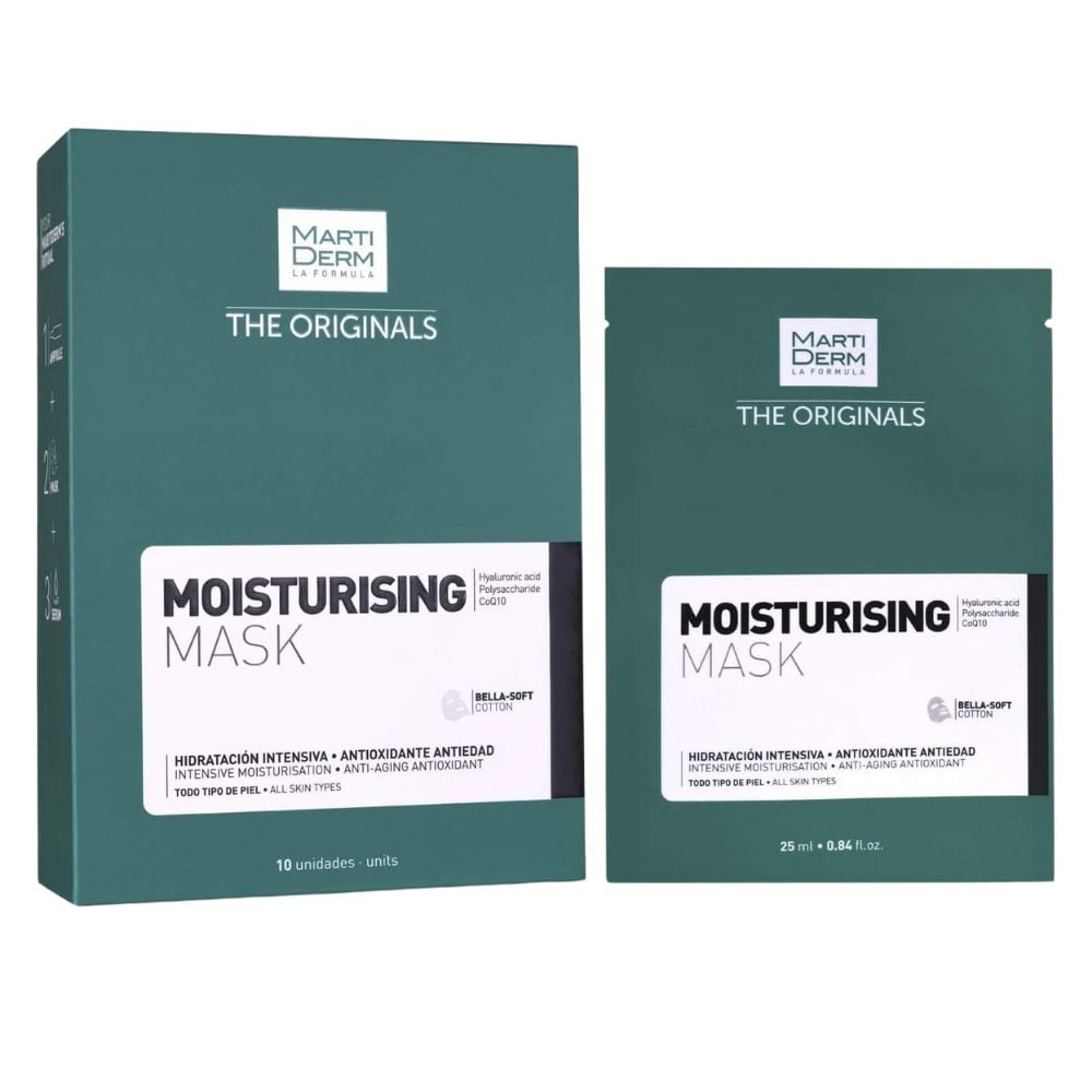 Martiderm The Originals Moisturising Mask for All Skin Types 10x25mL