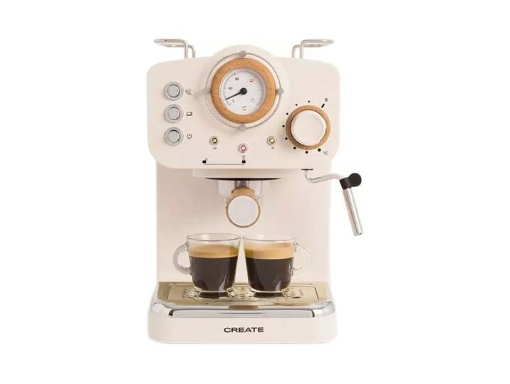 CREATE Thera Matt Retro Halbautomatische Kaffeemaschine
