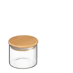 Zassenhaus Vorratsglas mit Holzdeckel 350 ml