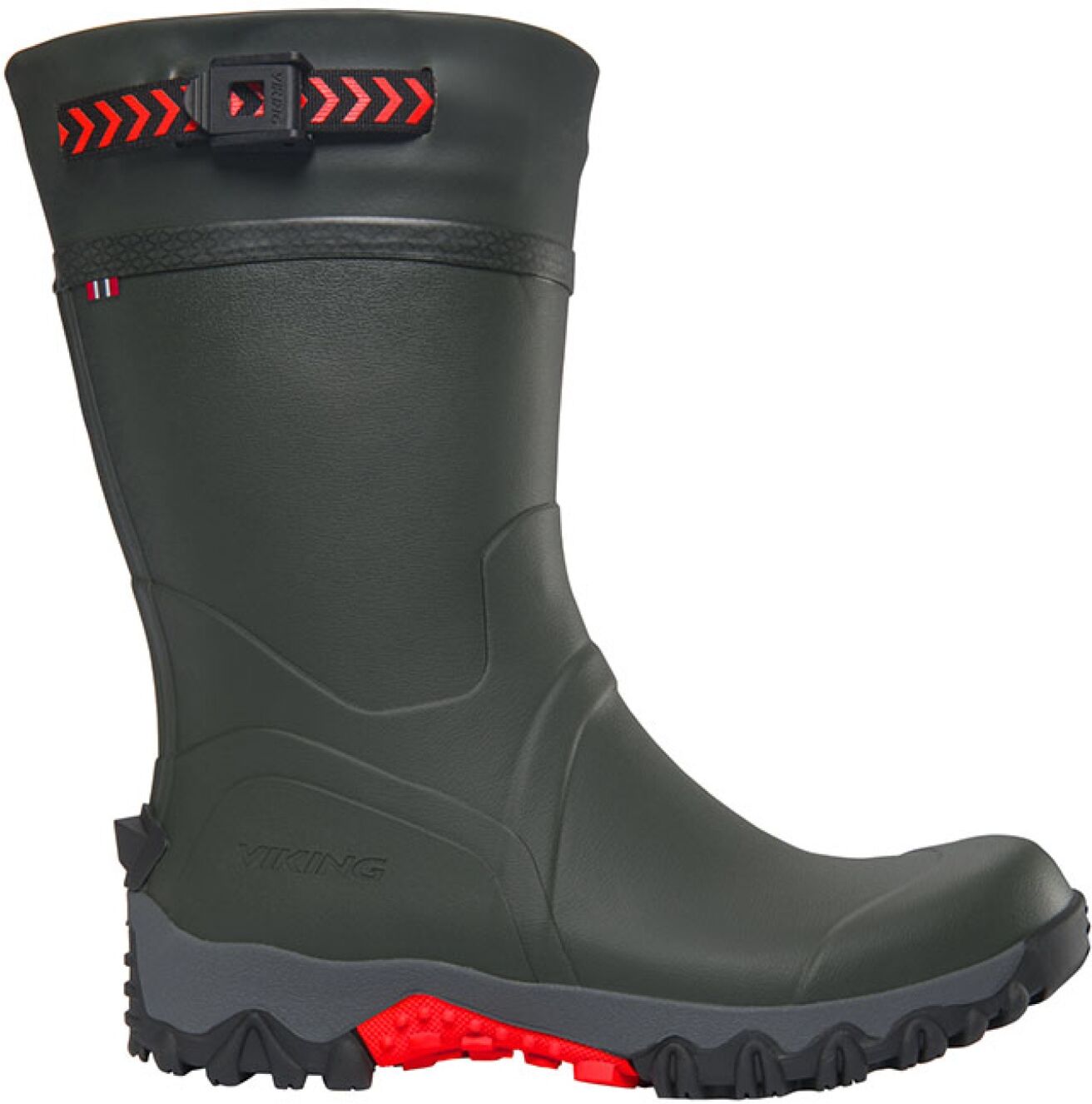 Viking Trophy Mid Gummistøvler (Unisex) - 39, Hunting Green