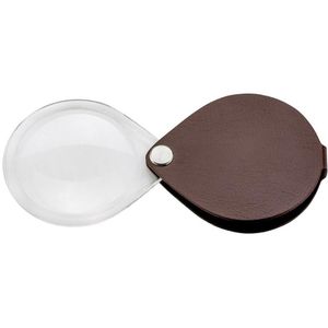 Eschenbach Lupe 1740460, 3,5x Vergrößerung, Einschlaglupe, Ø 60mm