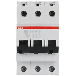 ABB Sicherungsautomat 6kA 63A C 3p S203-C63