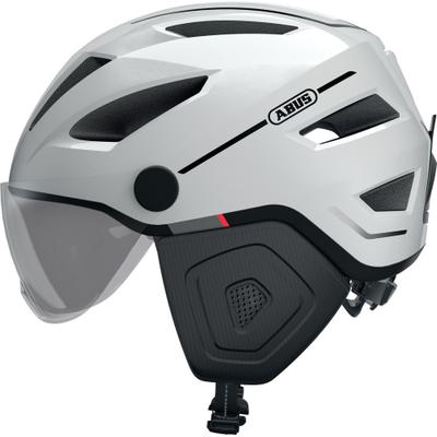 Fahrradhelm ABUS "PEDELEC 2.0 ACE" Gr. S, weiß (pearl weiß), Helme, S Kopfumfang: 51cm - 55cm