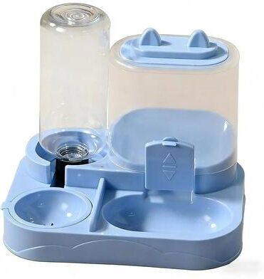 Uplift Essentials DuoStream All In One Automatic Pet Station sky Blue