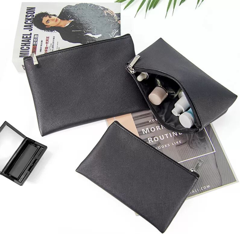 INF Kleine Make-up-Tasche aus PU-Leder