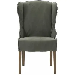 designline »Cozy« Ohrensessel braun
