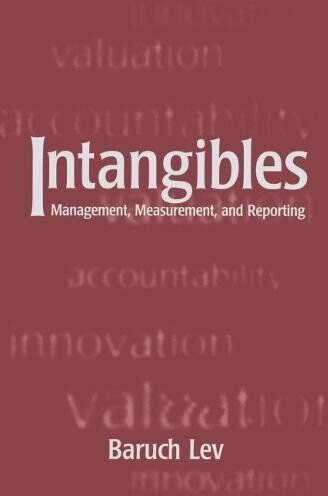 Baruch Lev - Intangibles: Management, Measurement, and Reporting - Preis vom 09.10.2026 07:28:09 h