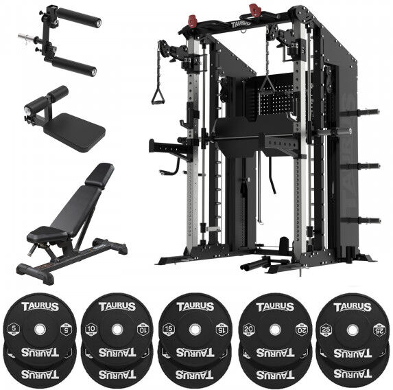 Taurus MS65 Elite Multi-Trainer Taurus MS65 + Accessories + Bench + 150kg...