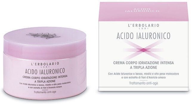 L'Erbolario Hyaluronic Acid Intense Hydration Body Cream 200 ml