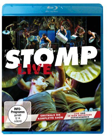 Stomp - live: Die komplette Show [Blu-ray] - Preis vom 10.10.2026 11:48:34 h