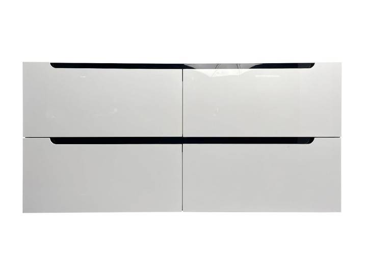 Meuble sous vasque mdf blanc