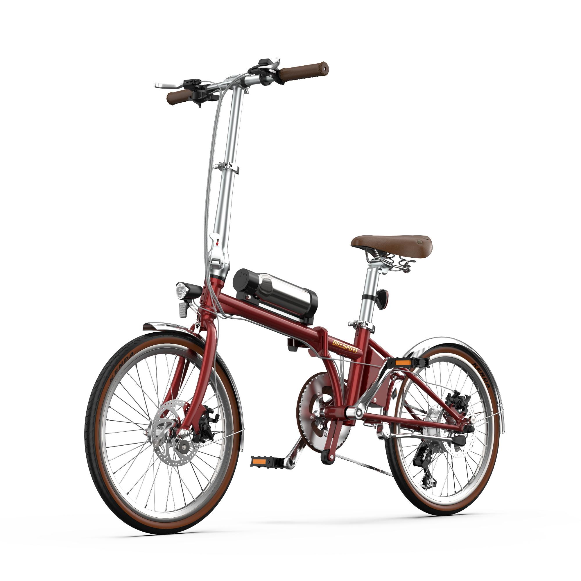 OT02 PRO faltbares Elektrofahrrad für Erwachsene, 250W, 25 km/h, 36V 5,2Ah, Drehmomentsensor, Aluminiumrahmen, schnelles Klappsystem