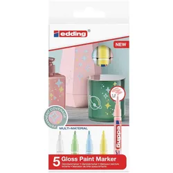 Edding, Marker, Glanzlack-Marker (5x)