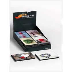 Walther Mini Memories Hearts Einsteckalbum bietet Platz für 40 Fotos im Format 13x18 cm