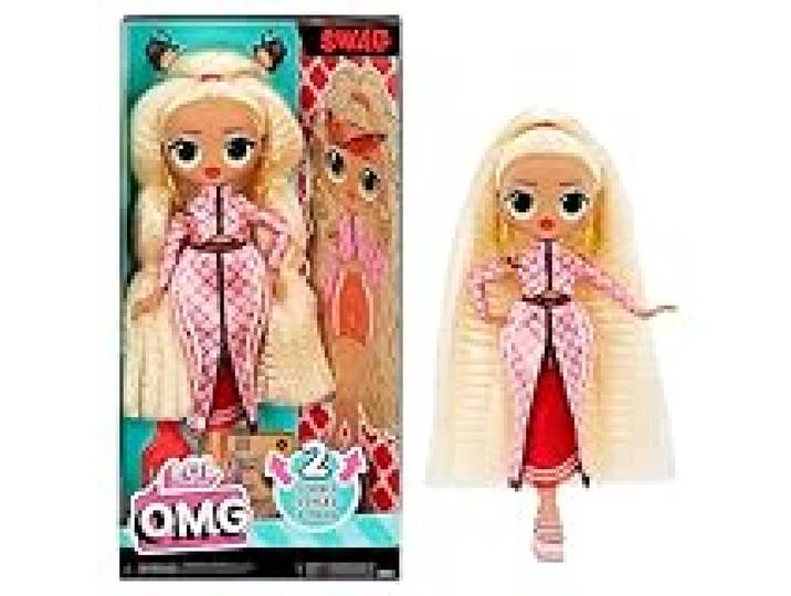 L.O.L. Surprise! OMG Poupée Mannequin - Swag - avec de Multiples Surprises Dont des Vêtements Transformables et des Accessoires Fabuleux - pour Les Enfants de 4 Ans et Plus