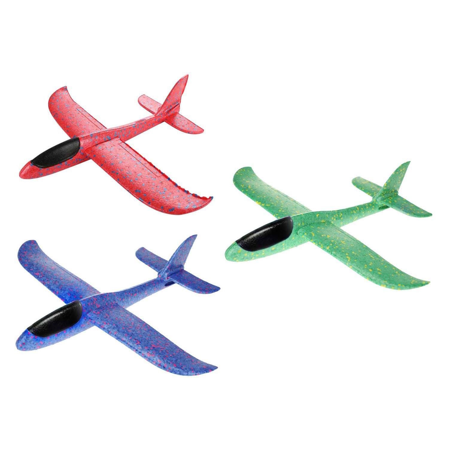Toi-Toys XXL-Schaumstoffflugzeug (Farbe nach Zufall) (43366Z)