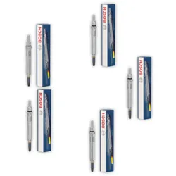 5x Glühkerze BOSCH 0 250 201 035 für Mercedes-Benz E