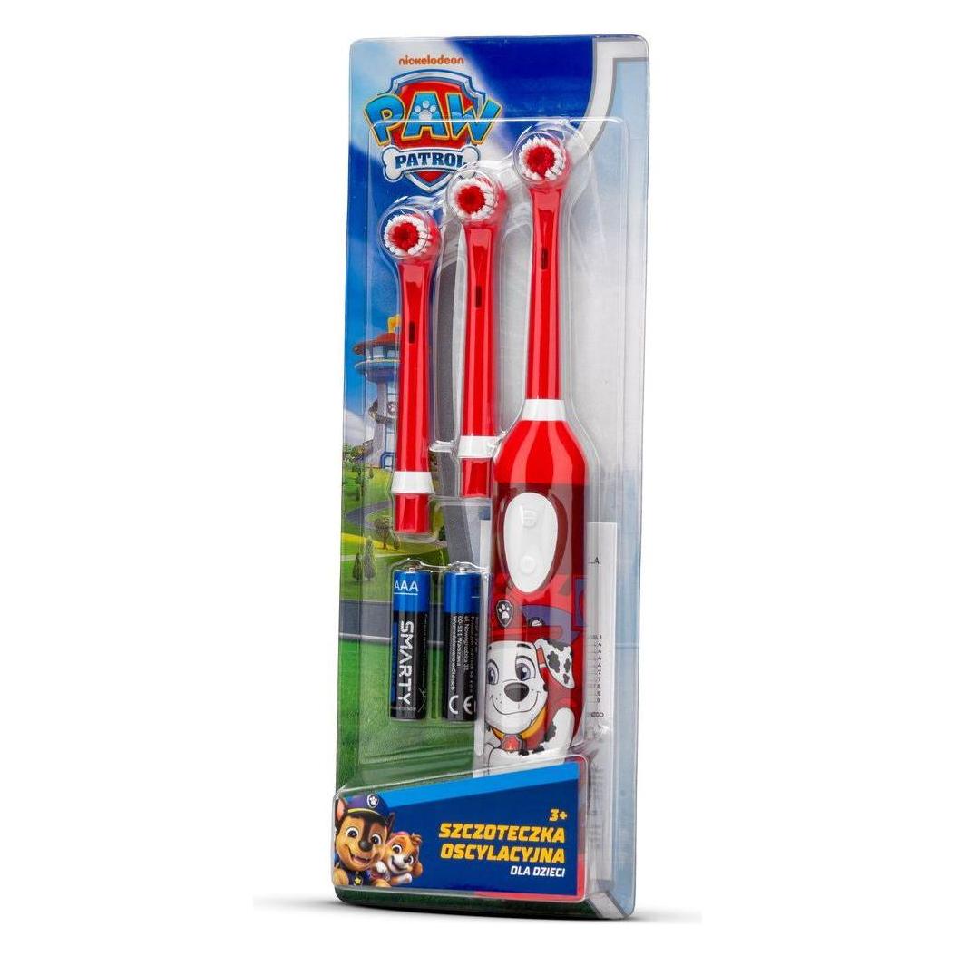 Huslog Paw Patrol oscillating children's toothbrush red pattern 2 (Weich, 1x) (BIE003992)