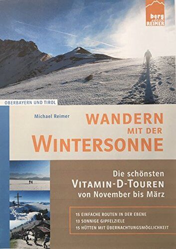 Michael Reimer - Wandern mit der Wintersonne: Die schönsten Vitamin-D-Touren von November bis März - Preis vom 17.10.2026 19:25:27 h