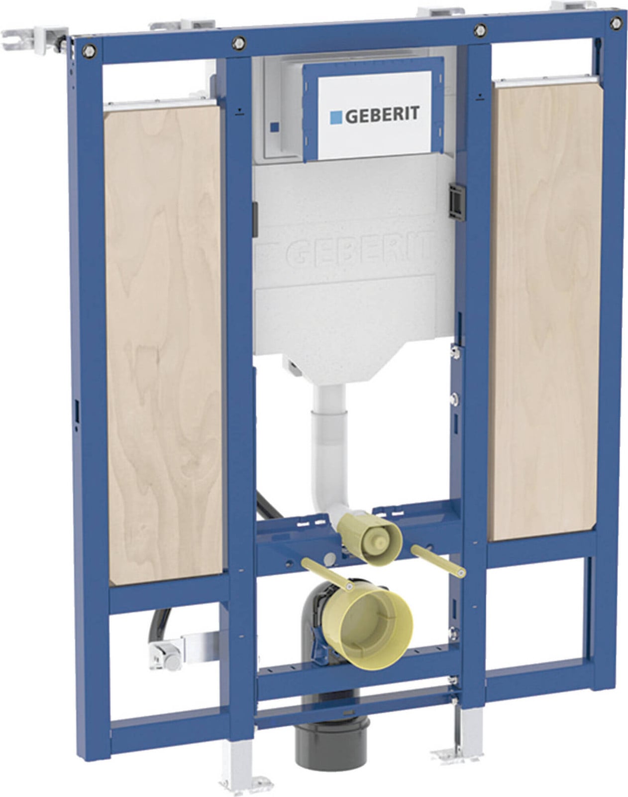 Geberit Duofix WC-element voor inbouwspoilers 12 cm, blauw, 1120 mm