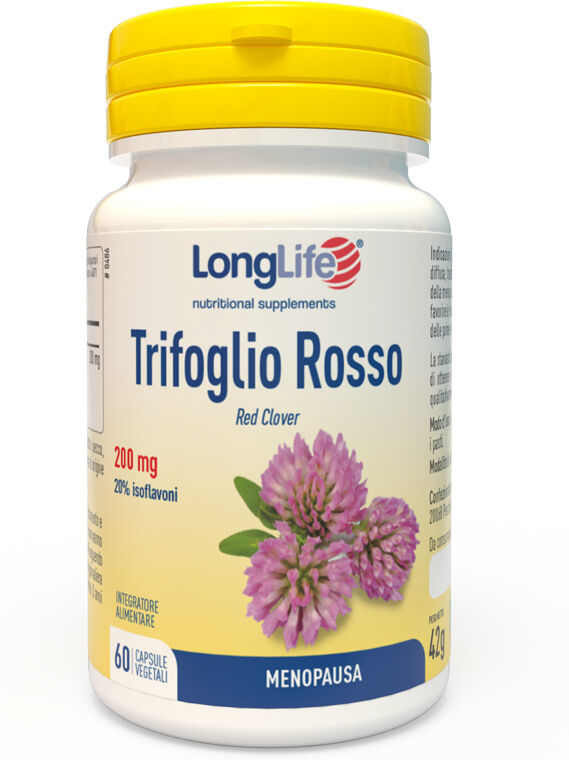 LONGLIFE Srl LongLife, Trifoglio Rosso, 60 Capsule