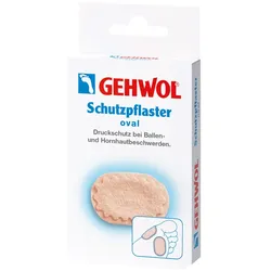 Gehwol Schutzpflaster Oval 4 St