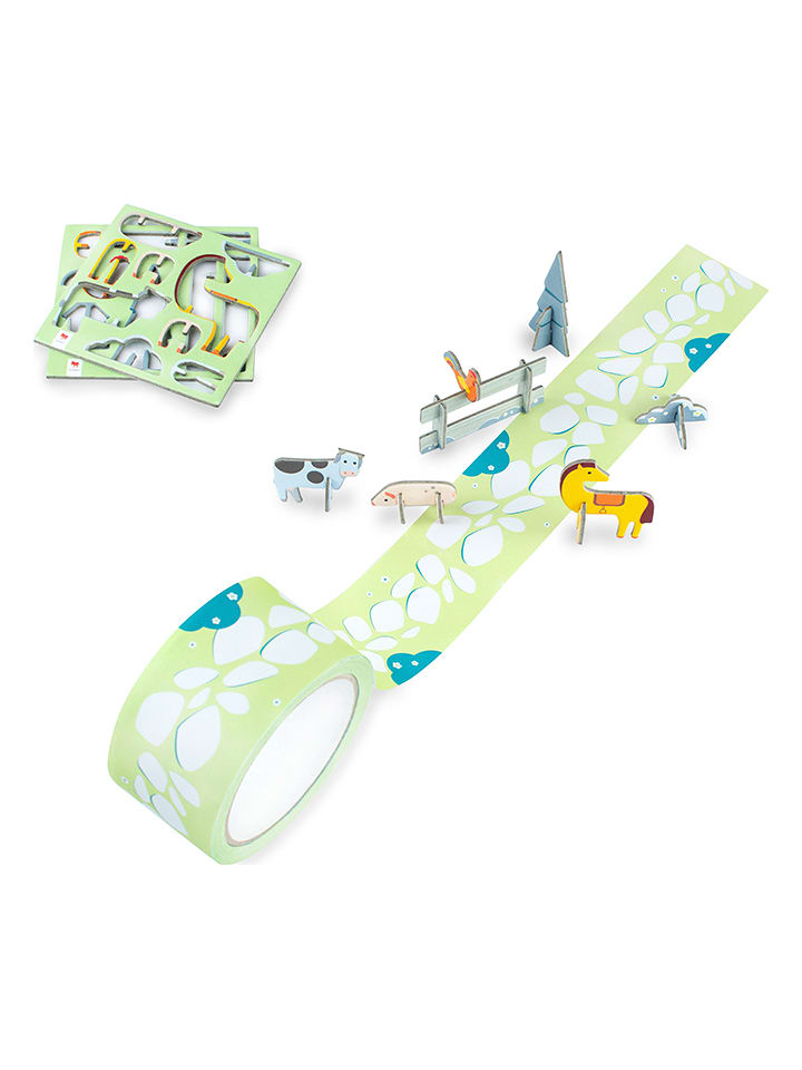 Donkey Products Klebeband "Farm Tape" in Grün - (L)20 m - onesize