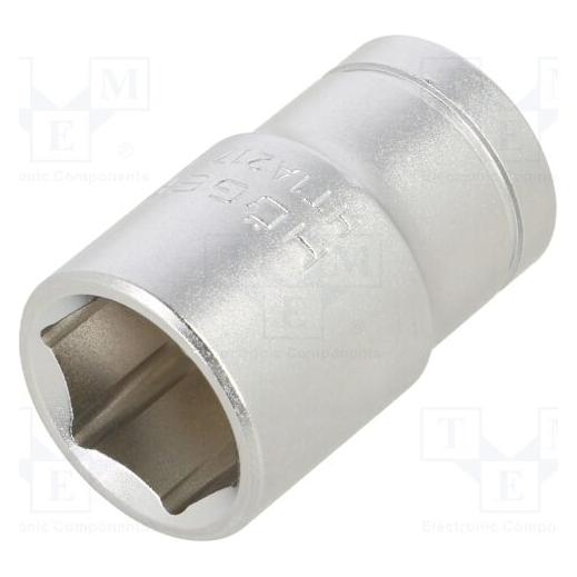 Högert Technik Nasadka sześciokątna 1/2, 17 mm, CrV (17 mm) (HT1A217)