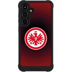 Nivocase Hülle für Samsung Galaxy S25+ Stossfeste Handyhülle NIVOmax Case Schwarz Eintracht Frankfurt (Samsung Galaxy S25+), Smartphone Hülle, Schwarz