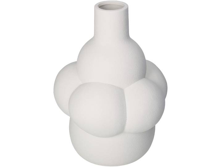 Vase Natural weiss Porzellan H 30.2 cm - Vase