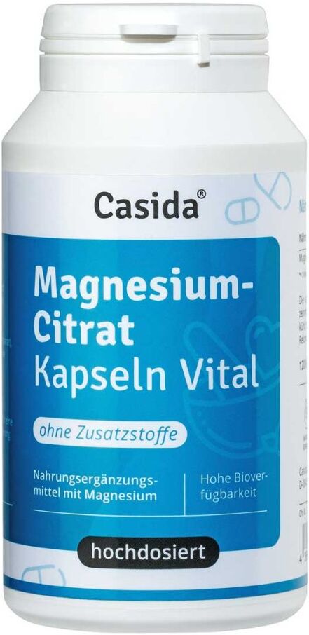 Casida Magnesiumcitrat Kapseln Vital 120stk