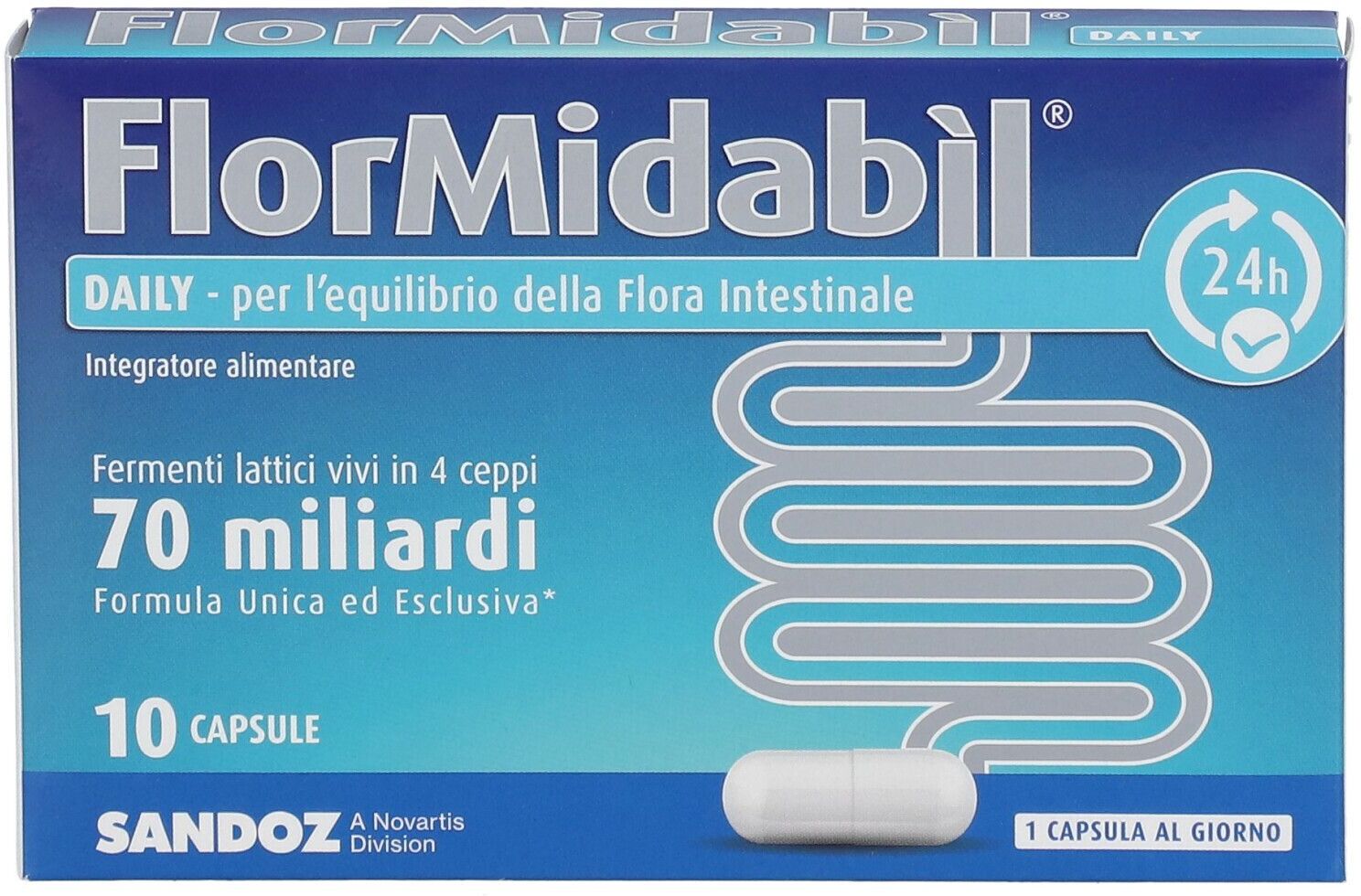 POLIFARMA SpA Flormidabil Daily, 10 Capsule