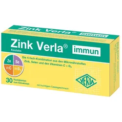ZINK VERLA immun Kautabs 30 St