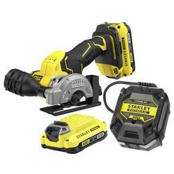 STANLEY V 20 SFMCM300D2-QW Akku-Multischneider inkl. 2. Akku, inkl. Ladegerät