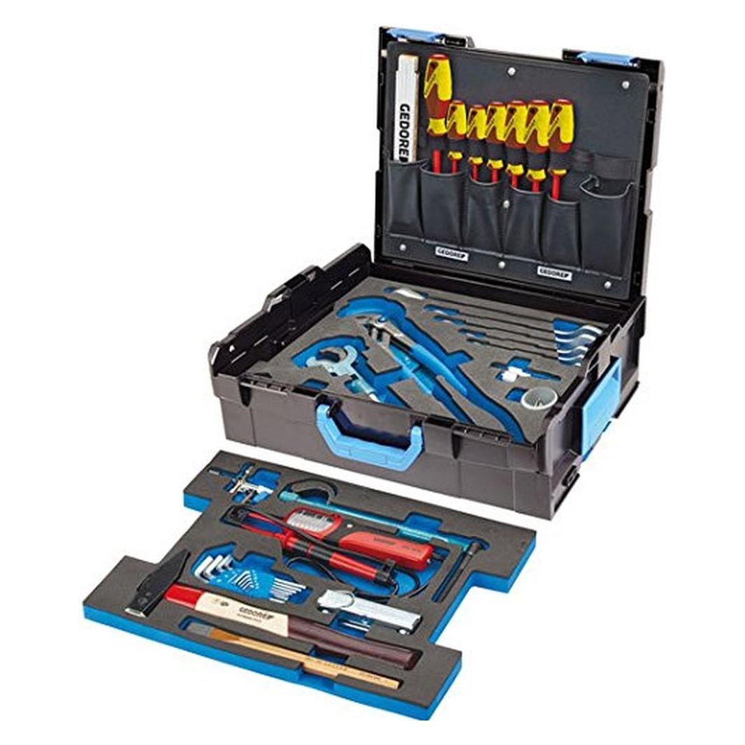 Gedore 1100-03 L-BOXX 136 mit Sortiment Sanitär 44-teilig (44 Teile) (2658216)