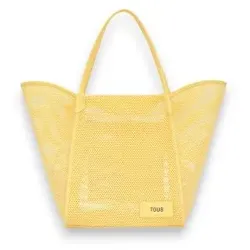 TOUS für Damen. 2002438405 Tulip Mesh Babytragetasche gelb (OSFA), Lässig, Masche