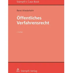 Öffentliches Verfahrensrecht, Fachbücher von René Wiederkehr