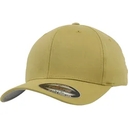 FLEXFIT Unisex 6-Panel Flexfit Wooly Combed Kappe Klassische Cap 6277 curry L/XL