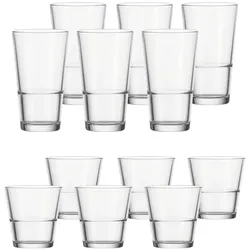 Leonardo EVENT Trinkglas Set 280ml + 330ml 12er Set