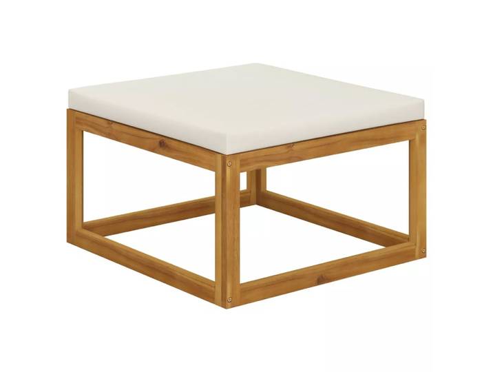 VidaXL - Fußhocker akazienholz, One Size, Braun