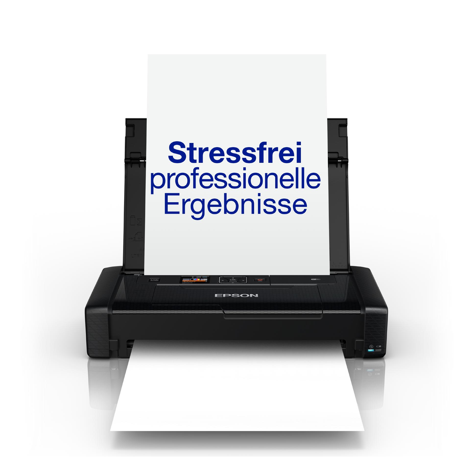 Epson WF-110W Workforce (Tintenpatrone, Farbe) (C11CH25401)