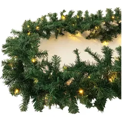 Inda-Exclusiv, Lichterkette, XXL 100 LED Tannengirlande Lichterkette 810cm Girlande innen und aussen (8.10 m)