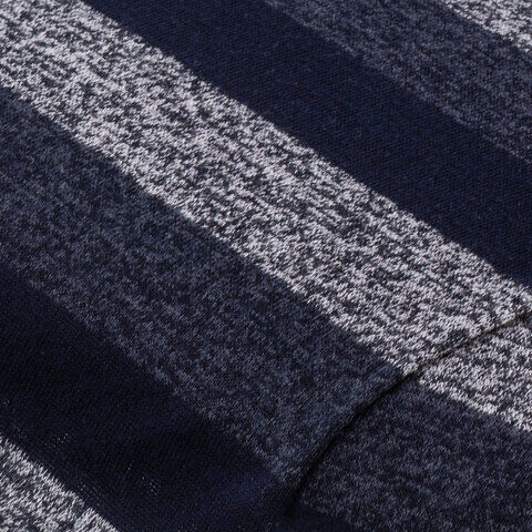 Feinstrick-Jersey "Streifen", blau-color