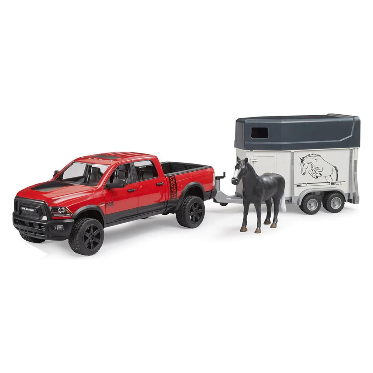Bruder Dodge RAM 2500 mit Pferdeanhänger (02501)