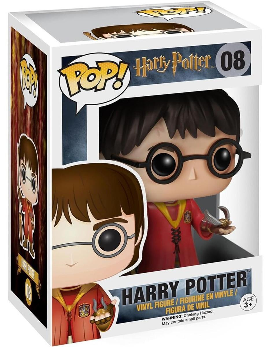 Funko Pop! Harry Potter Harry in Quidditch-uniform 08 Vinyl figuur
