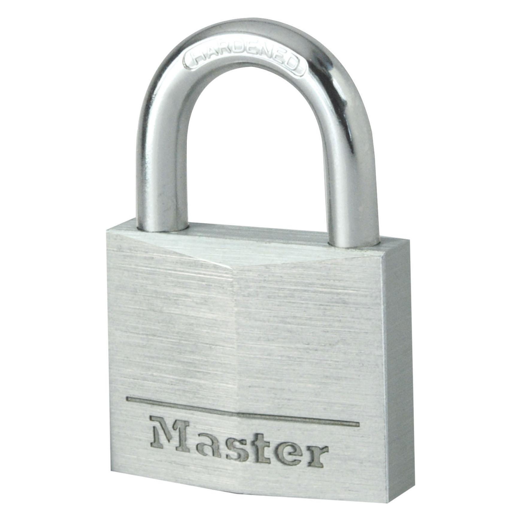 Master Lock breites Vorhngeschloss mit massivem Aluminiumgehuse (9130EURD)