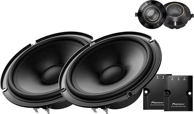 Pioneer TS-Z65C 2-weg speakersysteem, 300 W max, 100 W nominaal, 4 ohm, 85 dB, 32 - 96000 Hz