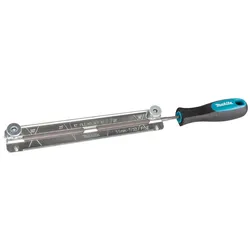 Makita Feilenhalter mit Feile 5,5mm Rundfeile für Sägeketten D-70982