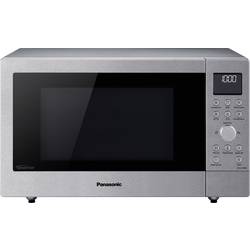 Panasonic NN-CD58RSEPG Mikrowelle Silber 1000 W Grillfunktion, digitaler Timer, Timerfunktion, LCD-Display, Umluft-Funktion, Heißluft-Funktion