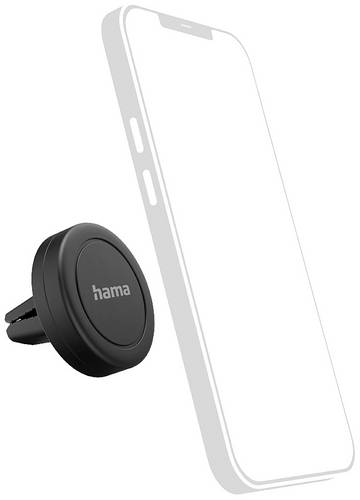 hama 00201517 Auto-Handyhalterung "Magnet" für Lüftung, 360 Grad drehbar, universal